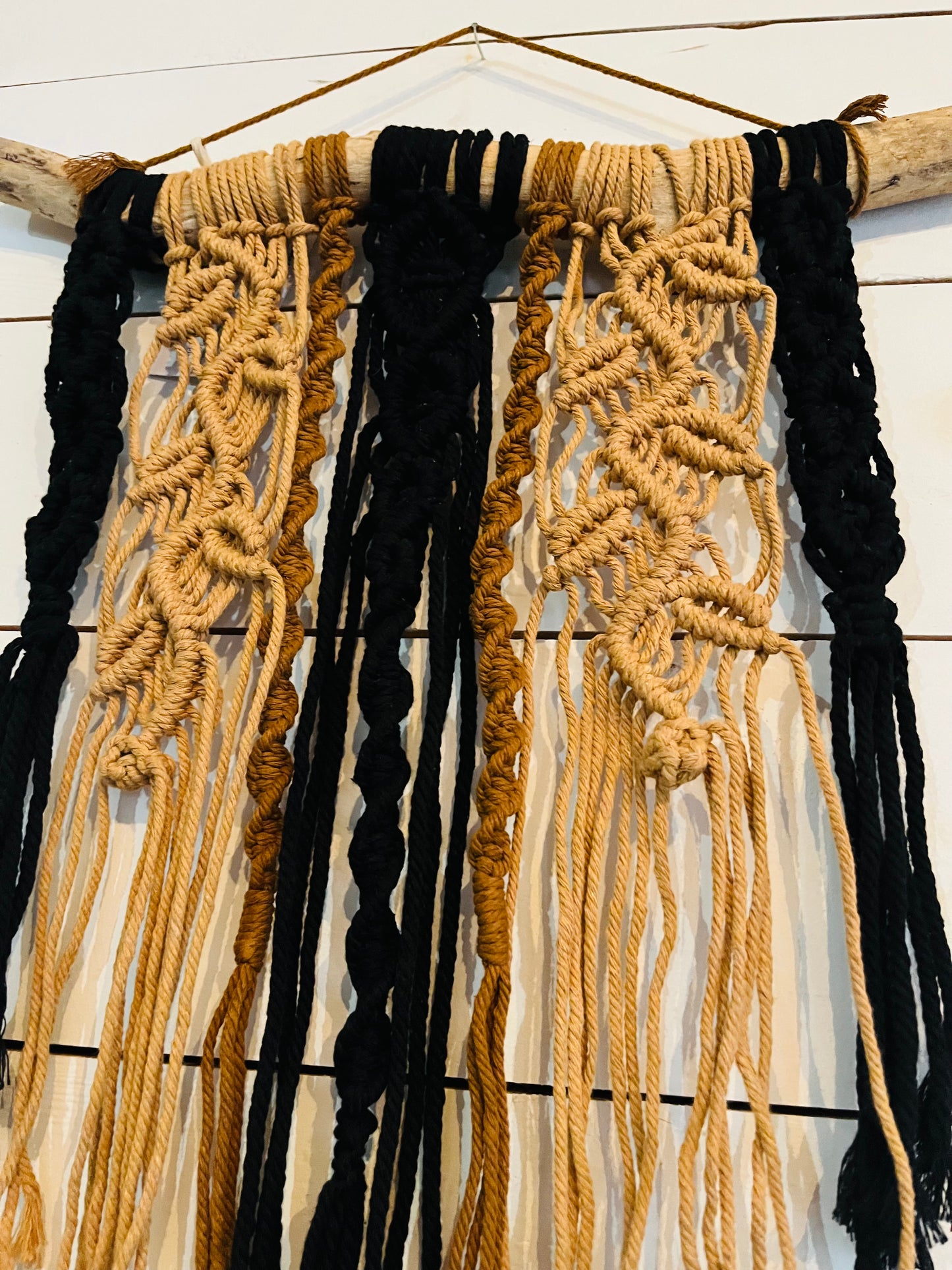 Multi Browns Macrame