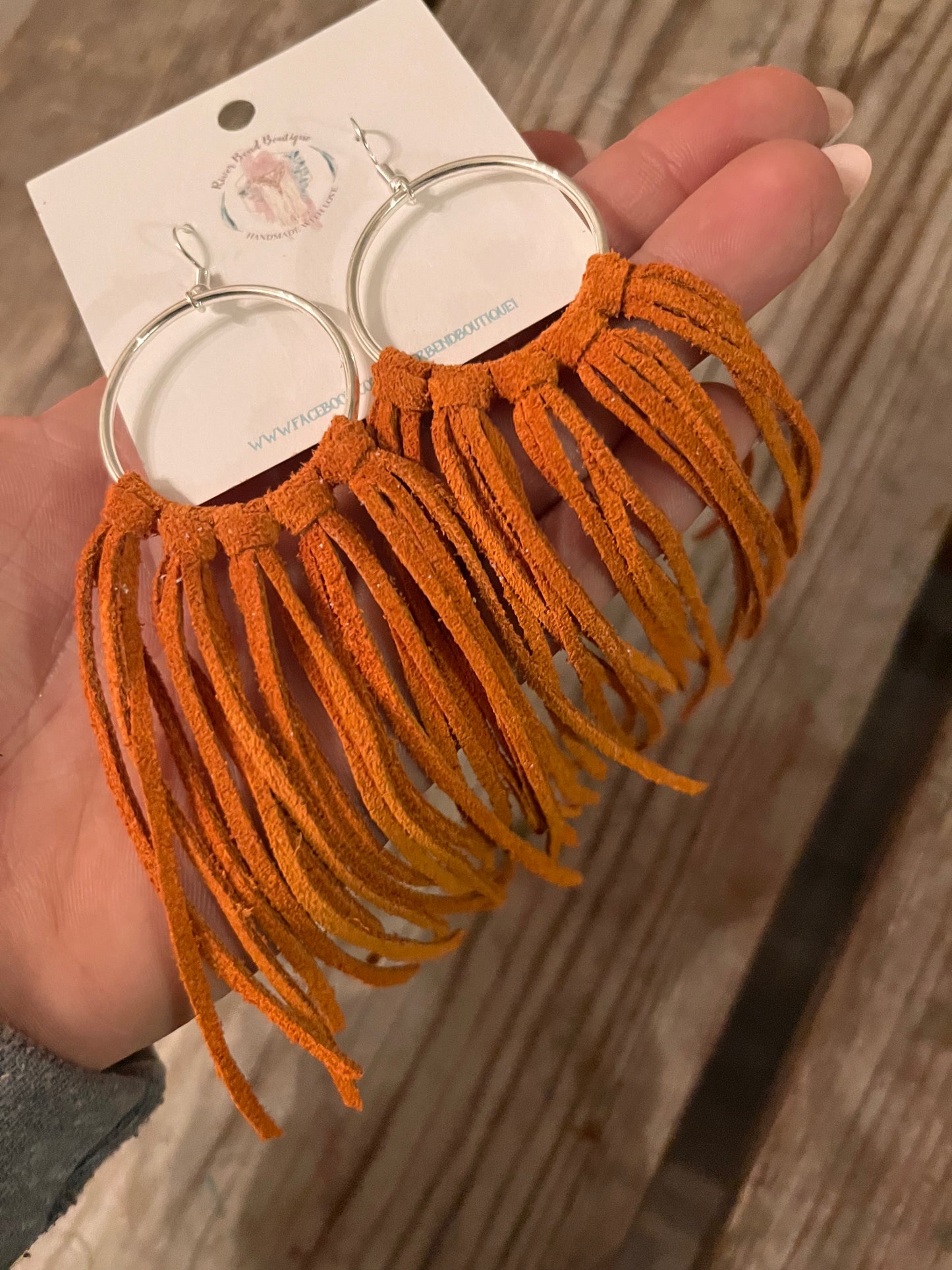 Burnt Orange Fringe