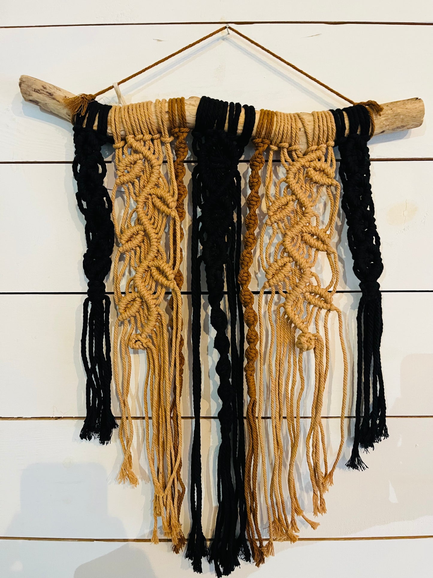 Multi Browns Macrame