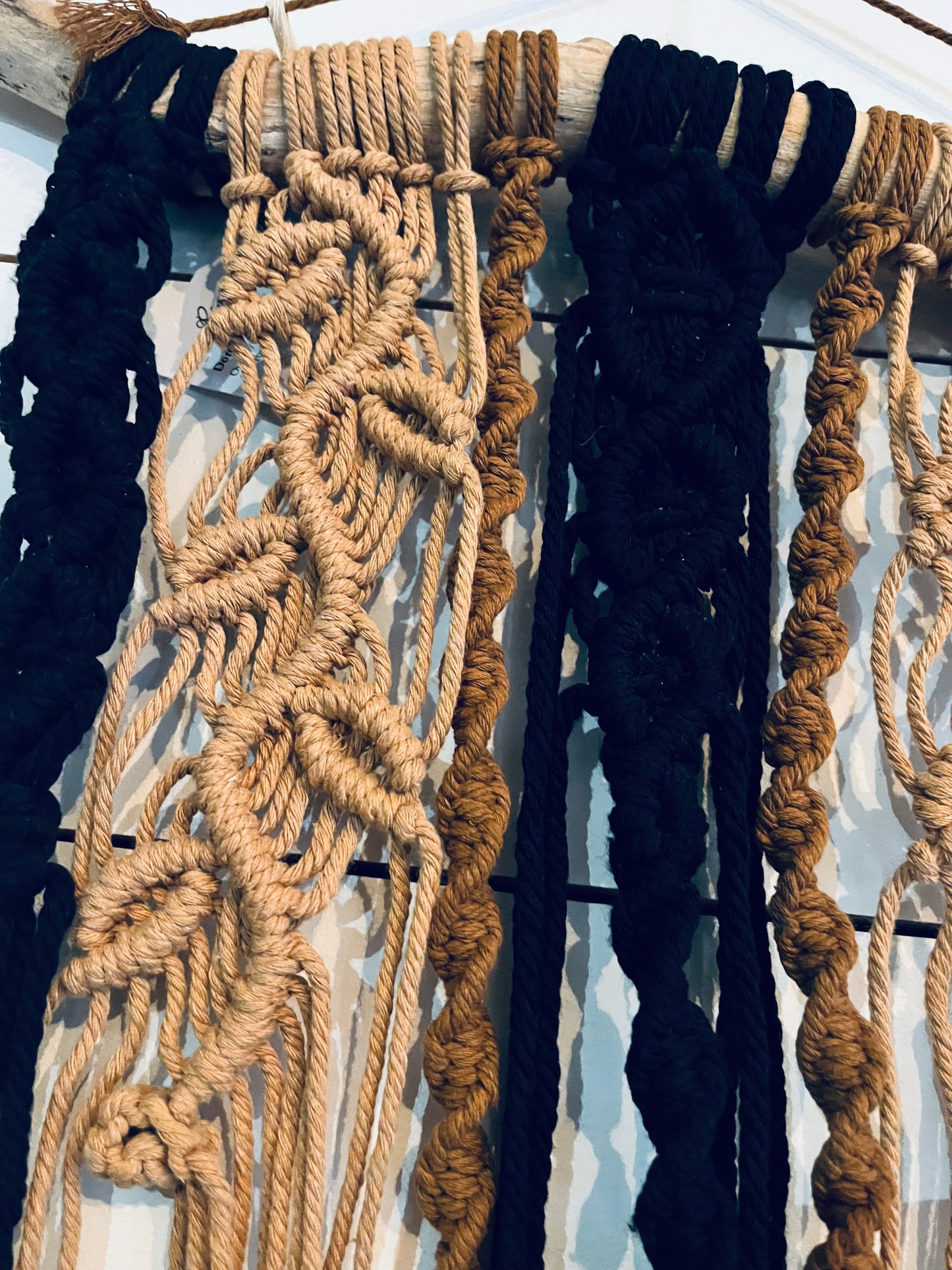 Multi Browns Macrame