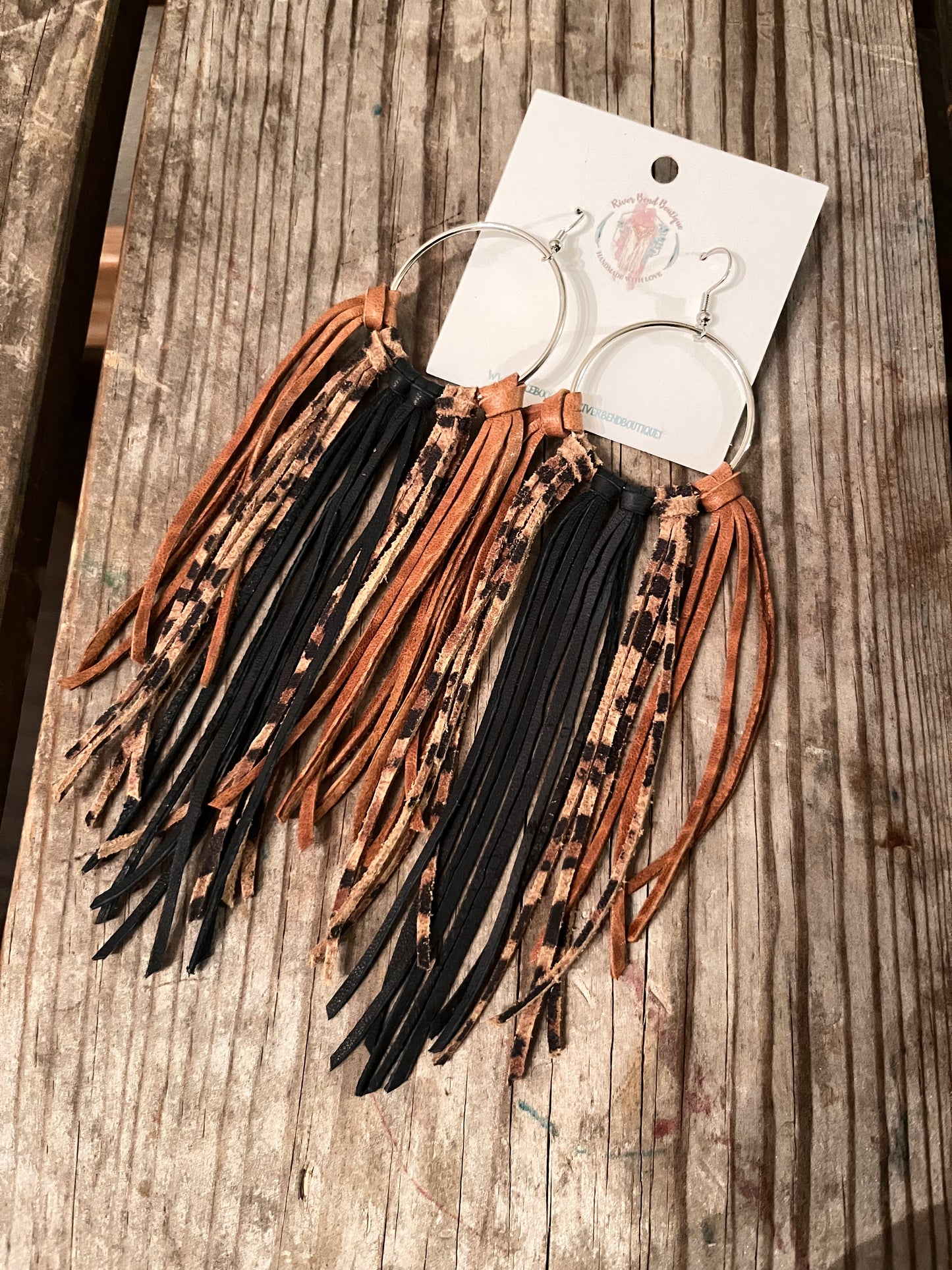 Long Leopard Fringe