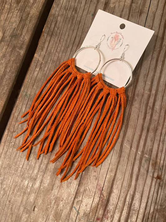 Burnt Orange Fringe