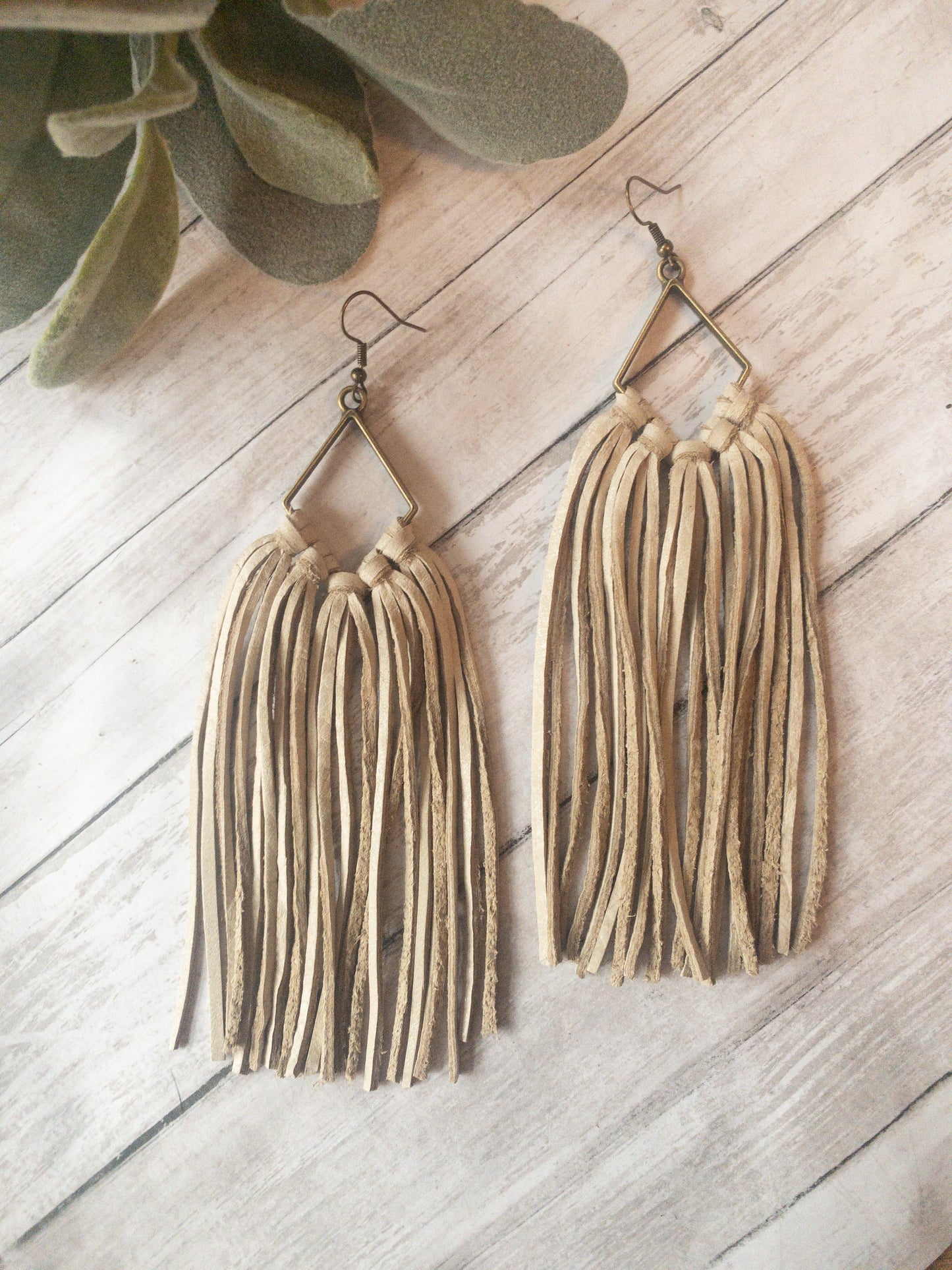 Antiqued Diamond fringe