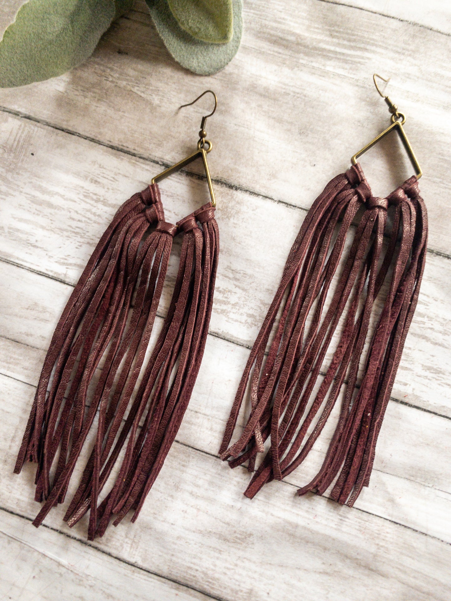 Antiqued Diamond fringe