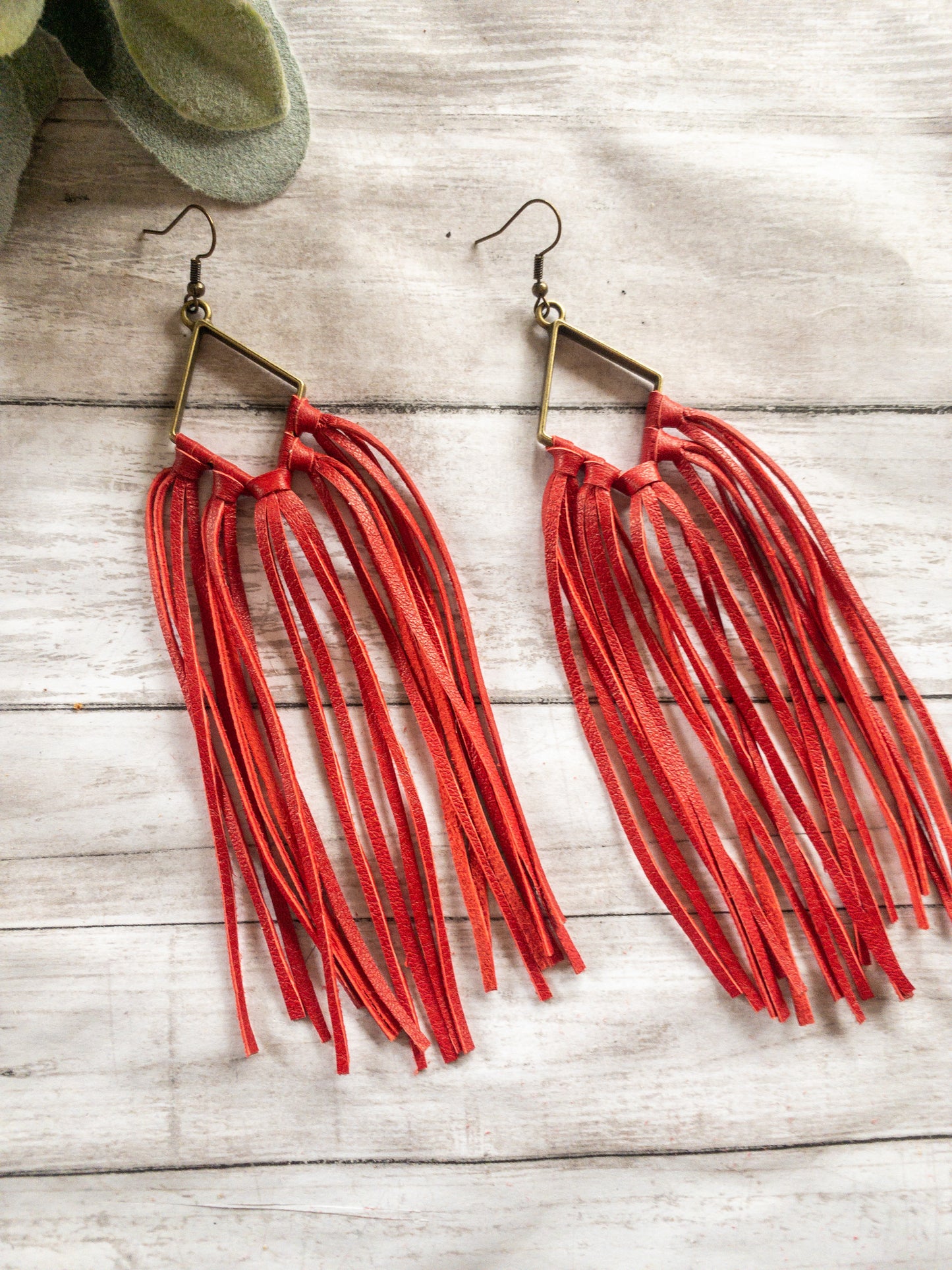 Antiqued Diamond fringe